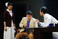 演劇集団キャラメルボックス2016 ダブルチャレンジ 「クロノス・ジョウンターの伝説『フォーゲット・ミー・ノット』」公開ゲネプロより。