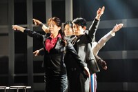 演劇集団キャラメルボックス2016 ダブルチャレンジ 「クロノス・ジョウンターの伝説『きみがいた時間 ぼくのいく時間』」公開ゲネプロより。