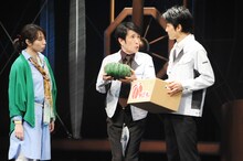 演劇集団キャラメルボックス2016 ダブルチャレンジ 「クロノス・ジョウンターの伝説『きみがいた時間 ぼくのいく時間』」公開ゲネプロより。