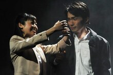 演劇集団キャラメルボックス2016 ダブルチャレンジ 「クロノス・ジョウンターの伝説『きみがいた時間 ぼくのいく時間』」公開ゲネプロより。