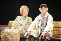 「パルコ・ミュージック・ステージ『ショーガール～こんな出会いも悪くない～』アンコール公演」公開稽古の様子。