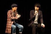 左から山崎樹範、山本匠馬。