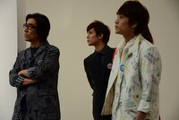 館内見学の様子。