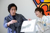 イラスト大会の様子。