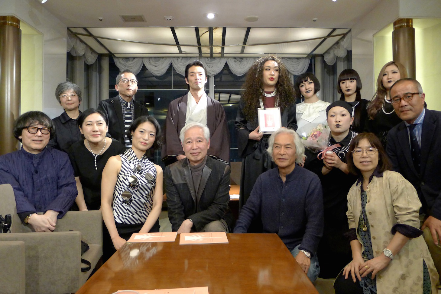 4月5日に行われた授賞式の様子。
