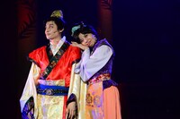 ミュージカル「ふしぎ遊戯～朱ノ章～」ゲネプロの様子。