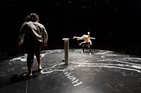 森山未來が出演している「談ス」。（撮影：Matron）