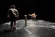 森山未來が出演している「談ス」。（撮影：Matron）