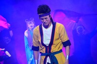 ミュージカル「ふしぎ遊戯～朱ノ章～」ゲネプロの様子。