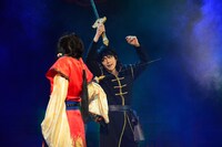 ミュージカル「ふしぎ遊戯～朱ノ章～」ゲネプロの様子。