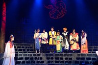 ミュージカル「ふしぎ遊戯～朱ノ章～」ゲネプロの様子。