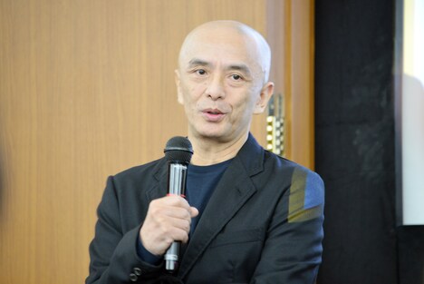 あいちトリエンナーレ2016企画発表会より、勅使川原三郎。