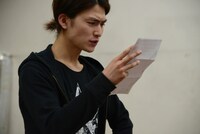 「ナミヤ雑貨店の奇蹟」公開稽古の様子。松田凌。