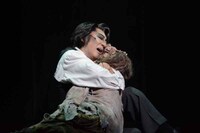 ミュージカル「スウィーニー・トッド ～フリート街の悪魔の理髪師～」公開舞台稽古の様子。