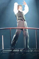 ミュージカル「スウィーニー・トッド ～フリート街の悪魔の理髪師～」公開舞台稽古の様子。