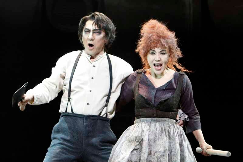 ミュージカル「スウィーニー・トッド ～フリート街の悪魔の理髪師～」より。