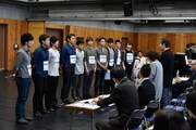 劇団四季 ミュージカル「ノートルダムの鐘」カジモド役候補10名の本選オーディションの様子。(撮影:阿部章仁)