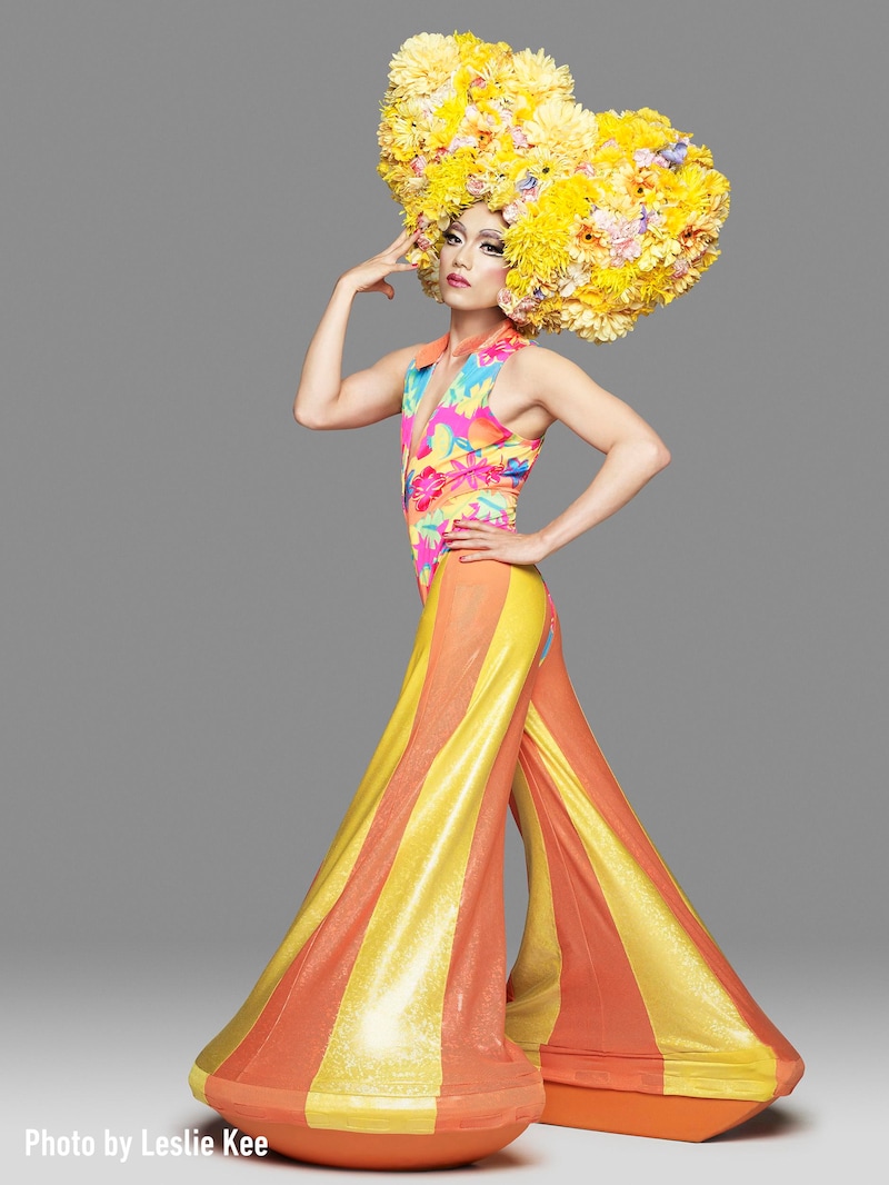 山崎育三郎演じるドラァグクィーン・ティック（ミッチ）。