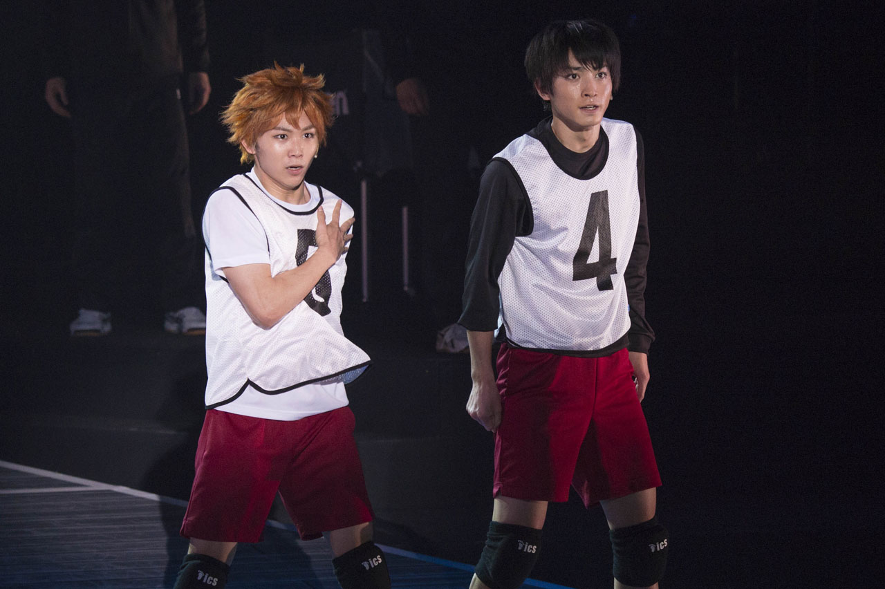「ハイパープロジェクション演劇『ハイキュー!!』“頂の景色”」ゲネプロのオフィシャル写真。