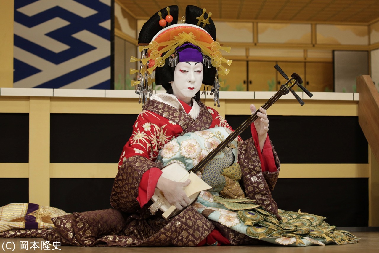 「阿古屋」より坂東玉三郎。(c)岡本隆史