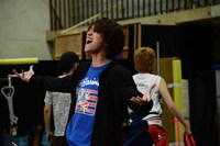 「ラディアント・ベイビー」稽古の様子。