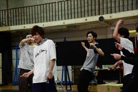 「ラディアント・ベイビー」稽古の様子。