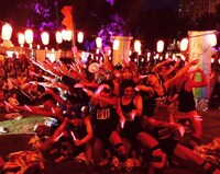 革命アイドル暴走ちゃんの、公演の様子。