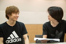 （左から）宮崎秋人、北村諒。