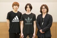 （左から）宮崎秋人、北村諒、西田大輔。