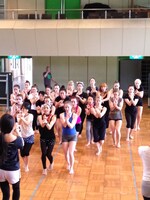 大駱駝艦特別体験舞踏合宿より、講義の様子。