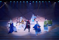「ミュージカル『刀剣乱舞』 ～阿津賀志山異聞～」公開ゲネプロの様子。