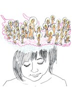 ニットキャップシアター　第37回公演「ねむり姫」ビジュアルイメージ（イラスト：竹内まりの）