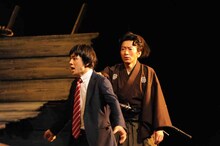 演劇集団キャラメルボックス featuring D-BOYS「また逢おうと竜馬は言った」ゲネプロより。