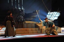 演劇集団キャラメルボックス featuring D-BOYS「また逢おうと竜馬は言った」ゲネプロより。