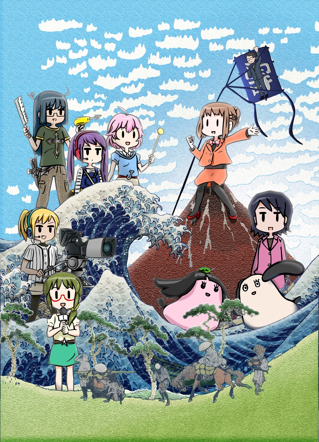 BSフジ「ジャパコンワンダーランド」キービジュアル