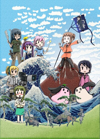 BSフジ「ジャパコンワンダーランド」キービジュアル