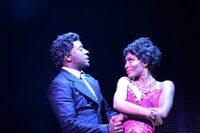 ブロードウェイ・ミュージカル「ドリームガールズ」リハーサルより。