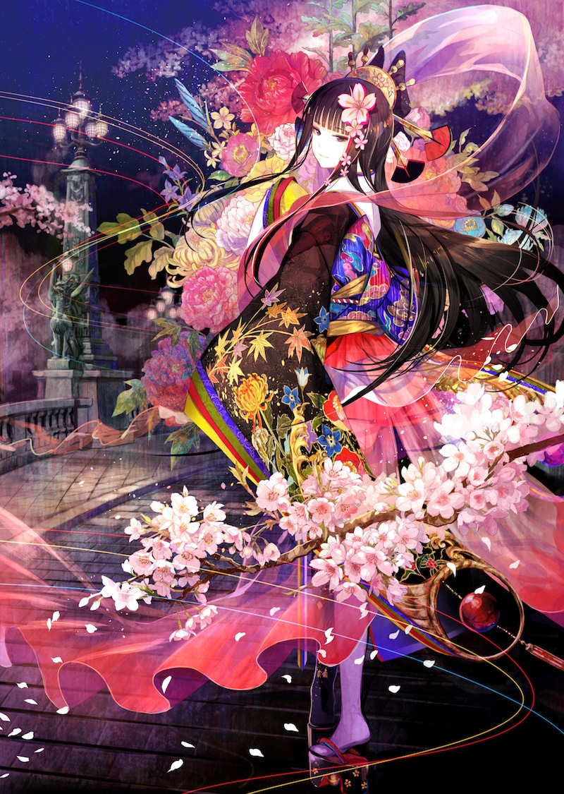 SAKURA -JAPAN IN THE BOX-」 ビジュアル (c)2016藤ちょこ／明治座