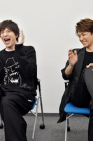 左から城田優、井上芳雄。