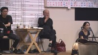 「追悼 蜷川幸雄氏 NINAGAWAの言葉」より。(c)テレ玉