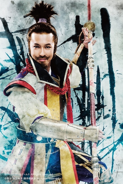 平野勇樹演じる豊臣秀吉。