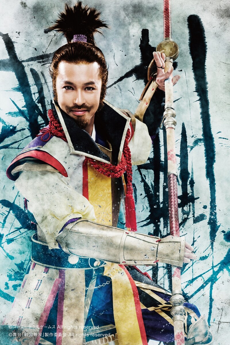 平野勇樹演じる豊臣秀吉。