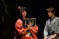 本格文學朗読演劇 極上文學 第10弾「春琴抄」場当たりの様子。