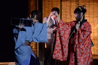 本格文學朗読演劇 極上文學 第10弾「春琴抄」場当たりの様子。