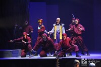 「ミュージカル『忍たま乱太郎』第7弾 再演 ～水軍砦三つ巴の戦い！～」ゲネプロの様子。