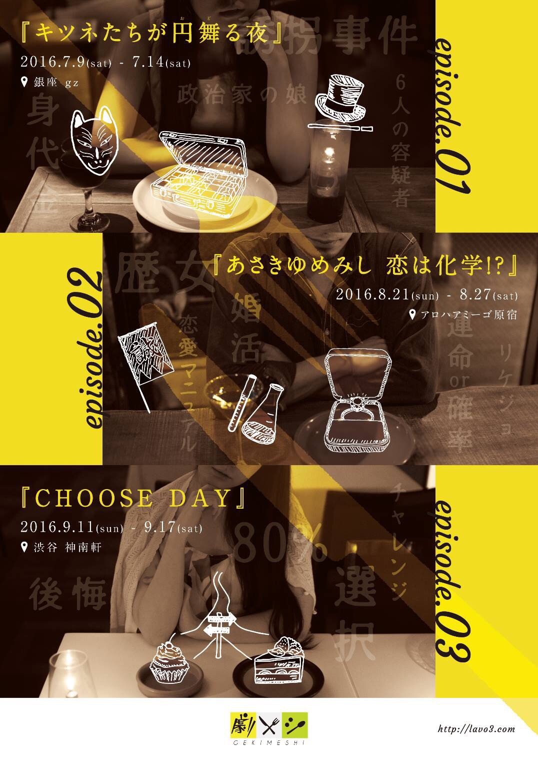 「劇メシ」ビジュアル