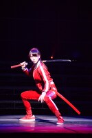 松井玲奈演じる沖田総司。