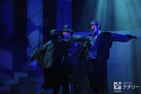 「マクベス」公開稽古の様子。