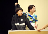 左から上村海成、小野川晶。