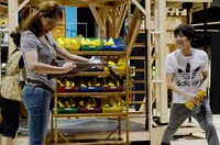 ブロードウェイミュージカル「キンキーブーツ」公開稽古より。